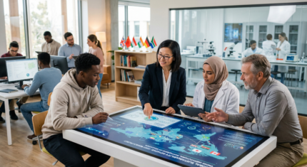 Fostering International Collaboration in Education and Research